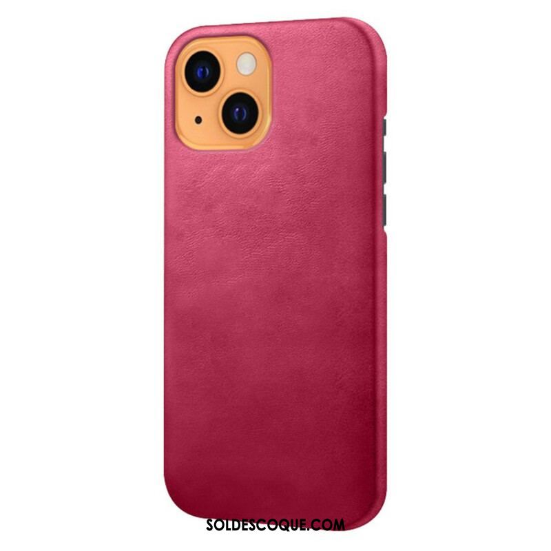 Coque iPhone 13 Mini Effet Cuir KSQ