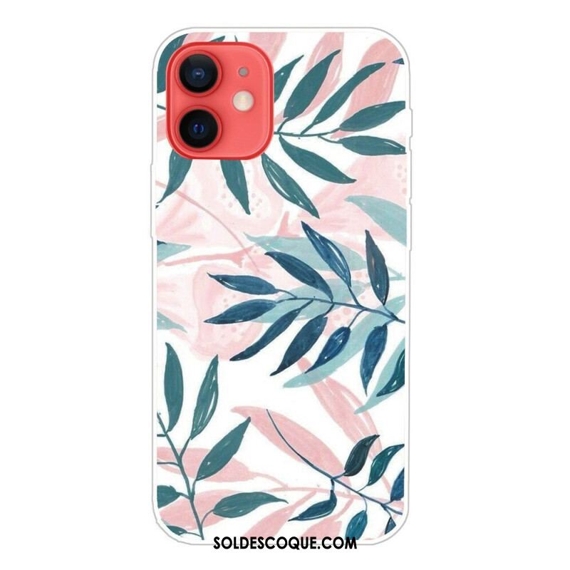 Coque iPhone 13 Mini Feuilles