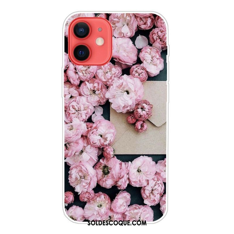 Coque iPhone 13 Mini Fleurs Intenses