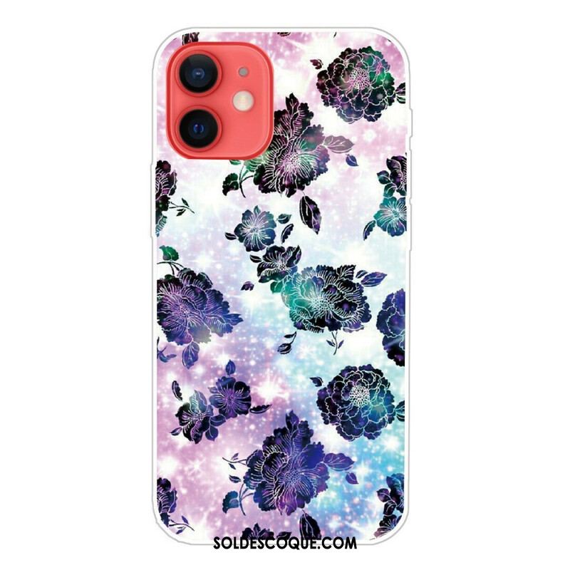 Coque iPhone 13 Mini Fleurs Intenses