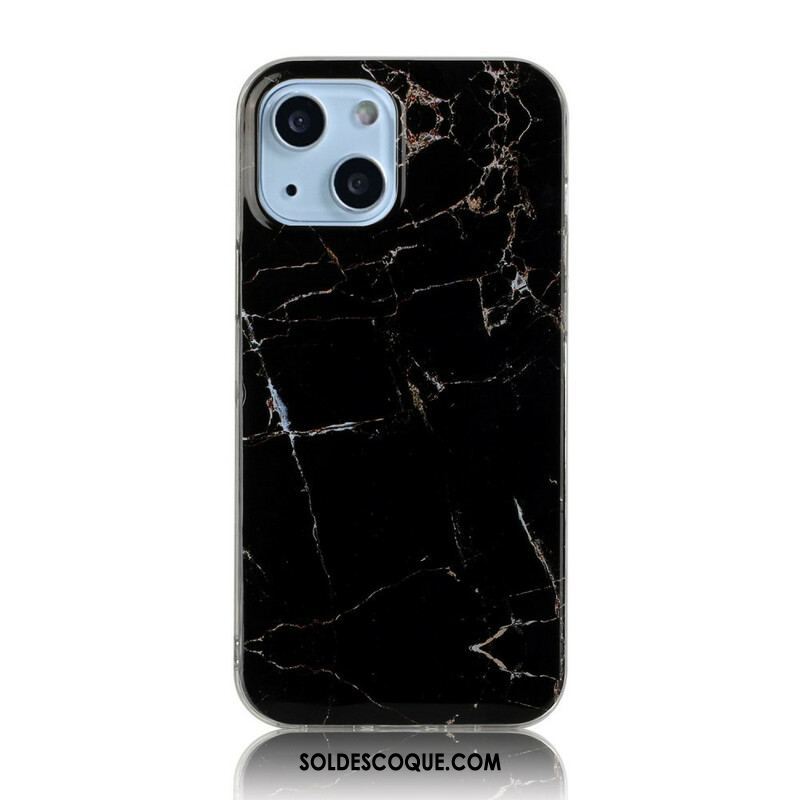 Coque iPhone 13 Mini Marbre Simplifié