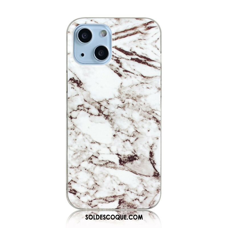 Coque iPhone 13 Mini Marbre Simplifié