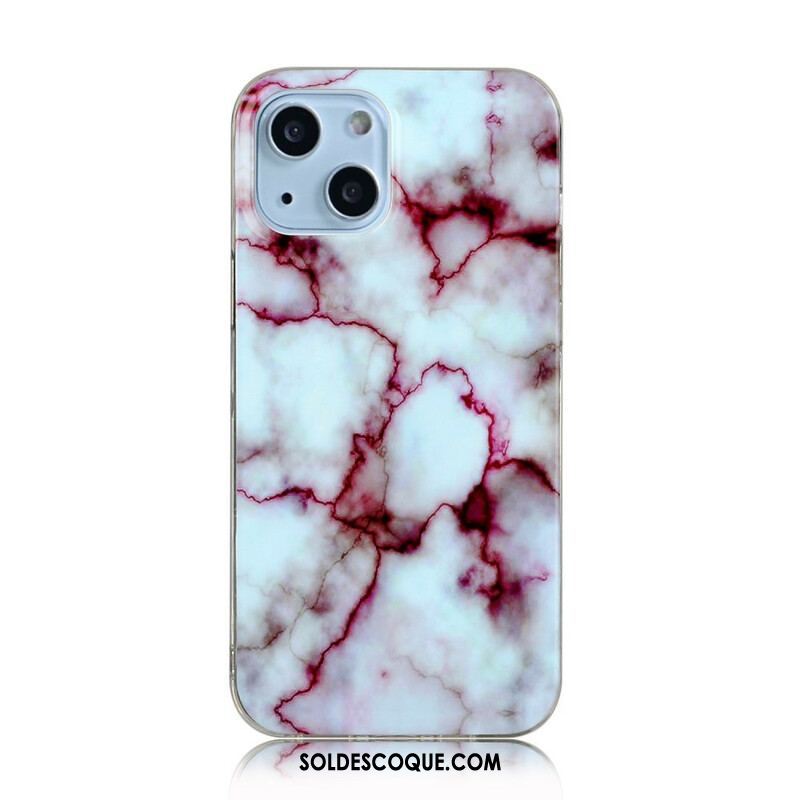 Coque iPhone 13 Mini Marbre Simplifié