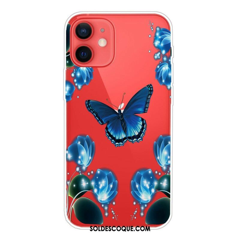 Coque iPhone 13 Mini Papillons Papillons