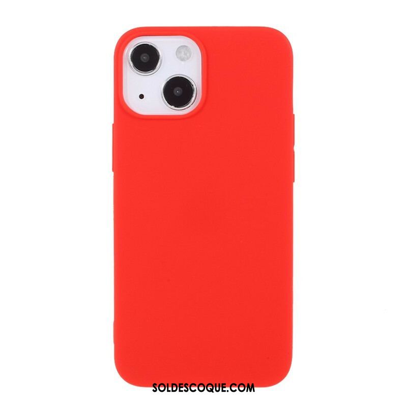 Coque iPhone 13 Mini Silicone Flexible Mat