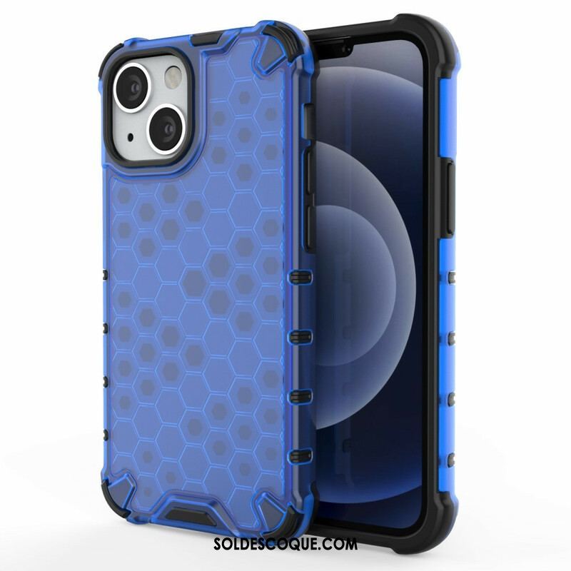 Coque iPhone 13 Mini Style Nid d'Abeille