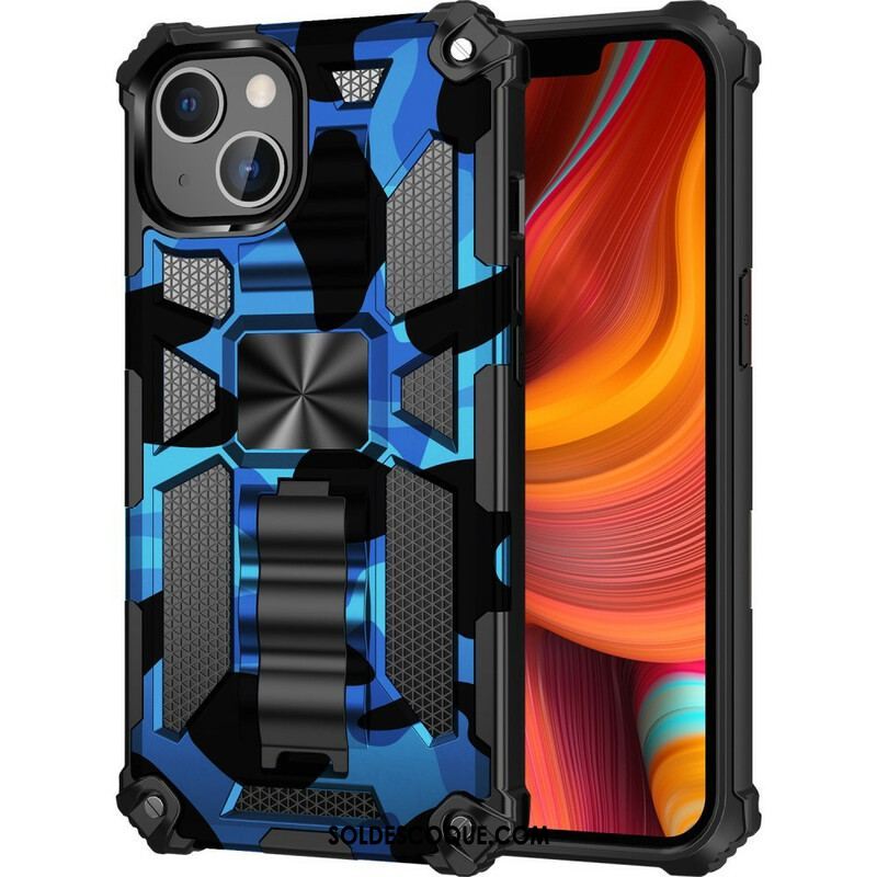 Coque iPhone 13 Pro Camouflage Support Amovible