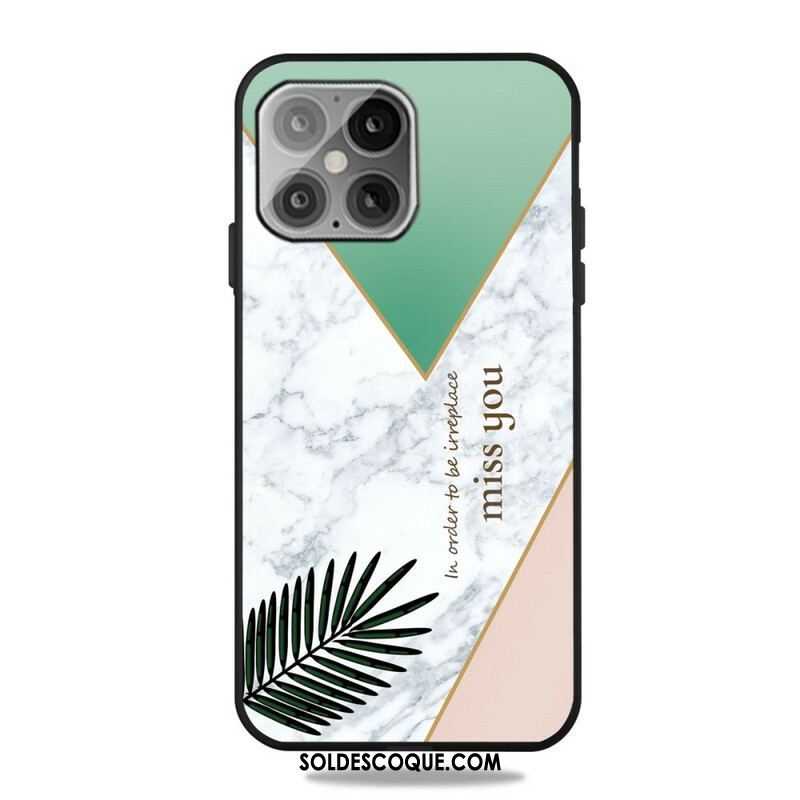 Coque iPhone 13 Pro Marbre Stylisé