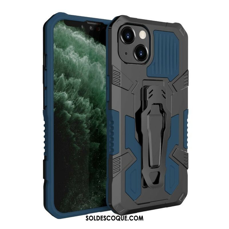 Coque iPhone 13 Pro Max Robot avec Pince Ceinture