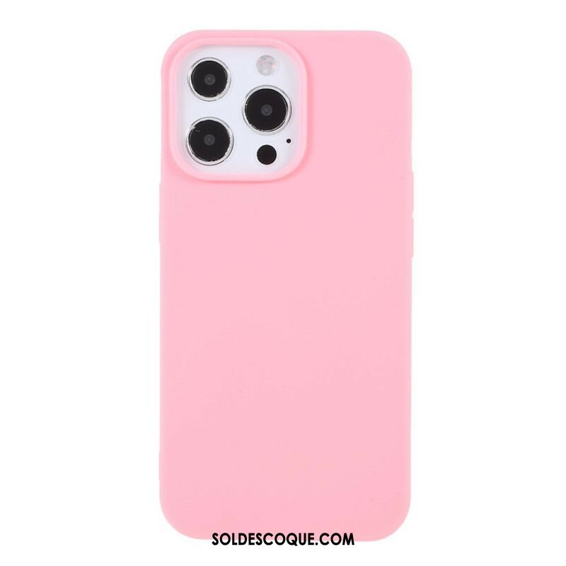 Coque iPhone 13 Pro Max Silicone Flexible Mat