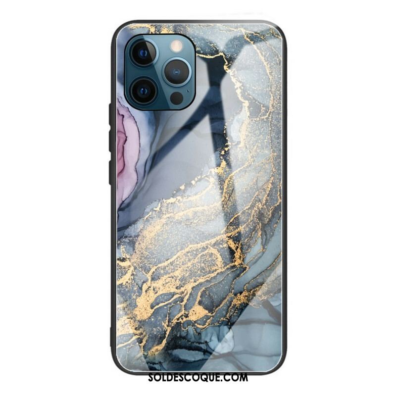 Coque iPhone 13 Pro Max Verre Trempé Marble