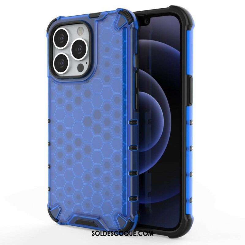 Coque iPhone 13 Pro Style Nid d'Abeille