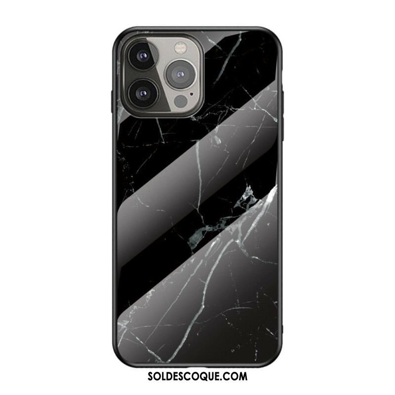 Coque iPhone 13 Pro Verre Trempé Marble Colors