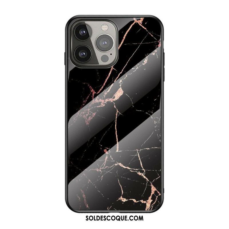 Coque iPhone 13 Pro Verre Trempé Marble Colors