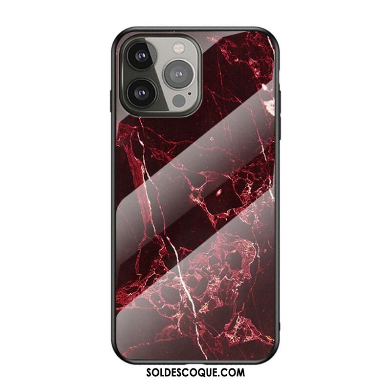 Coque iPhone 13 Pro Verre Trempé Marble Colors