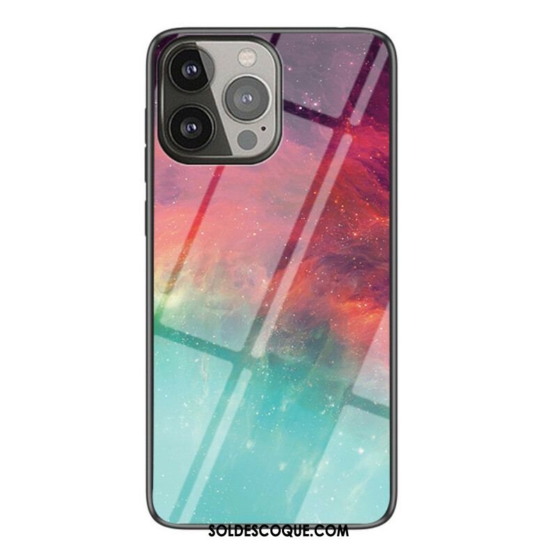 Coque iPhone 13 Pro Verre Trempé Starry Sky