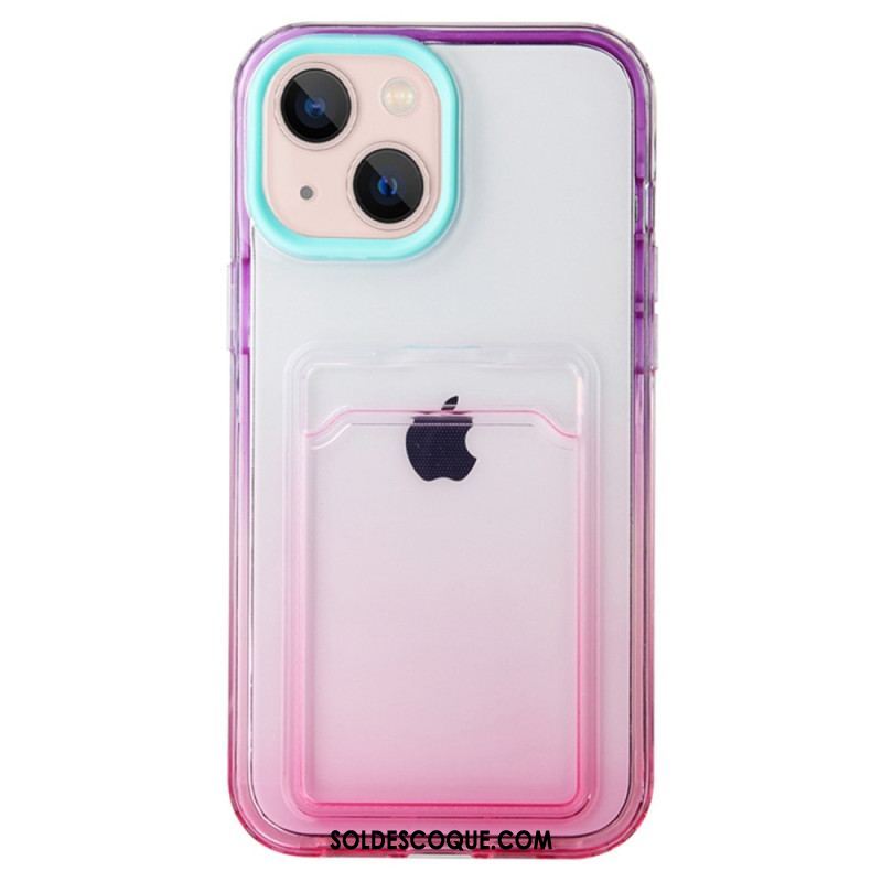 Coque iPhone 14 Gradient Porte-Carte