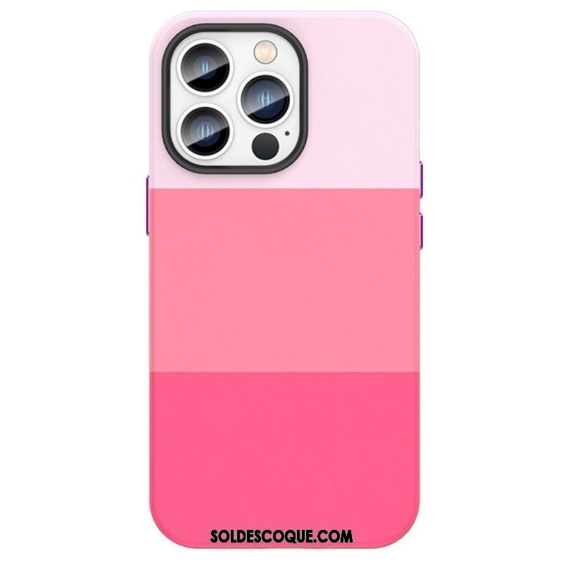 Coque iPhone 14 Plus Bandes Colorées