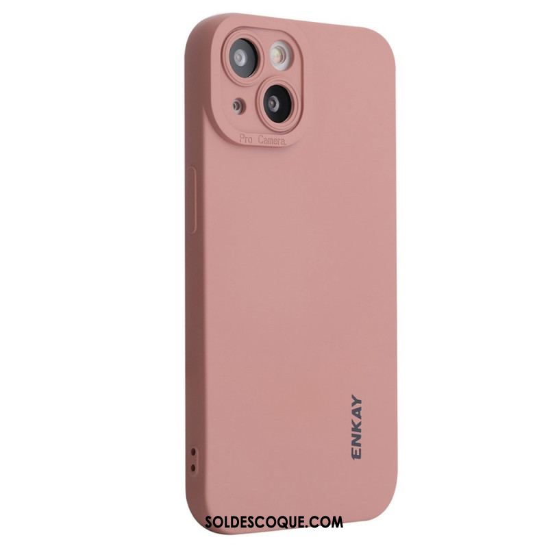 Coque iPhone 14 Plus Silicone Liquide ENKAY