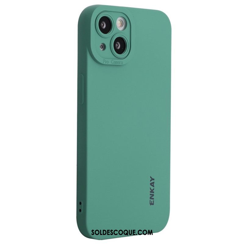 Coque iPhone 14 Plus Silicone Liquide ENKAY