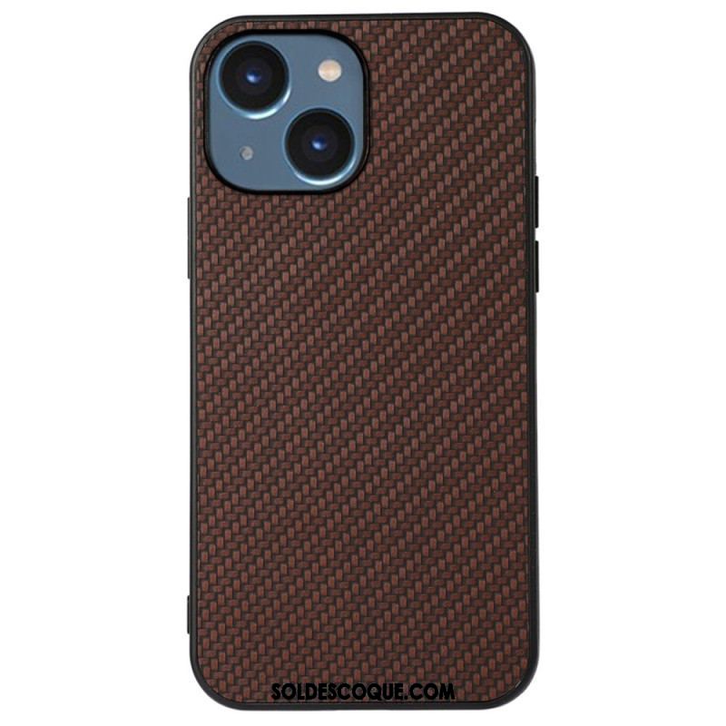 Coque iPhone 14 Plus Texture Fibre Carbone