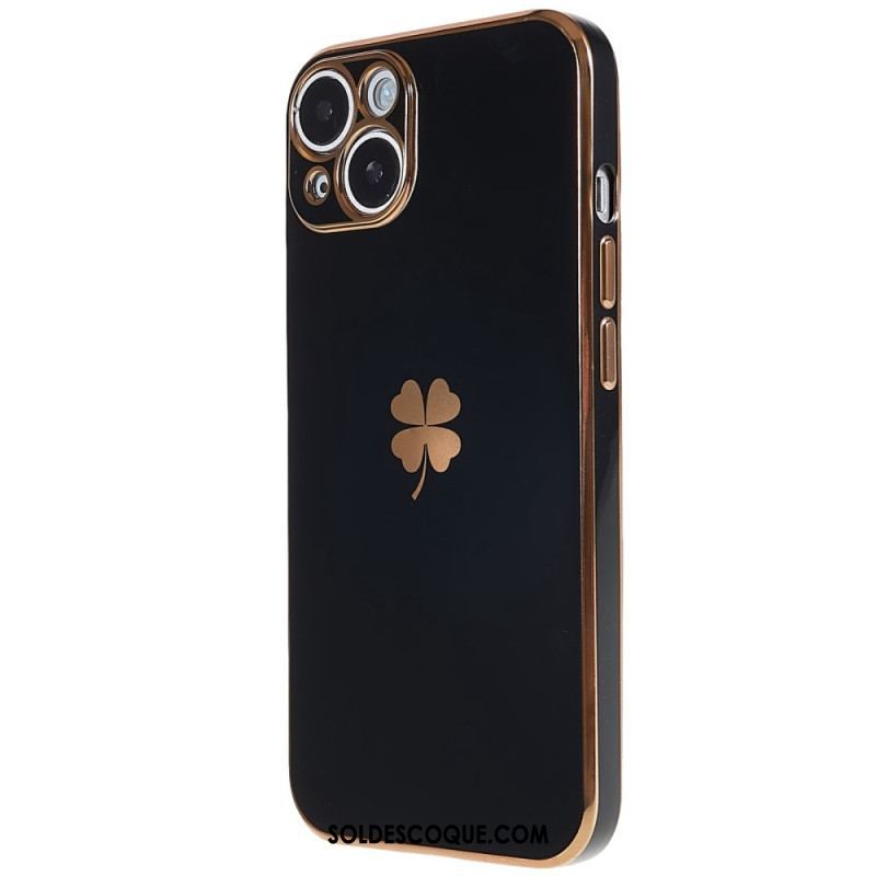 Coque iPhone 14 Plus Trèfle Lucky