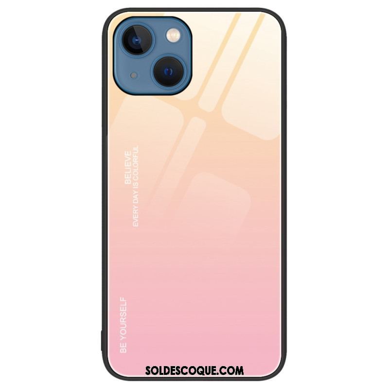 Coque iPhone 14 Plus Verre Trempé Be Yourself