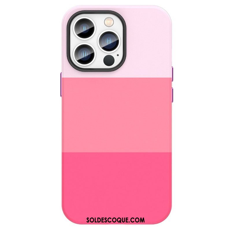 Coque iPhone 14 Pro Bandes Colorées