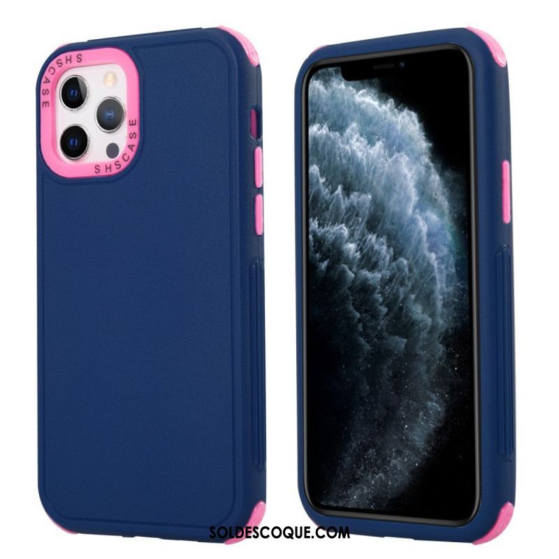 Coque iPhone 14 Pro Bicolore Coins Renforcés