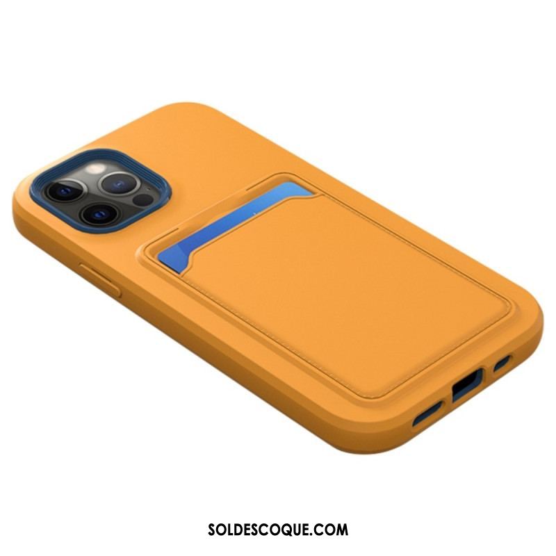 Coque iPhone 14 Pro Bicolore Porte Carte