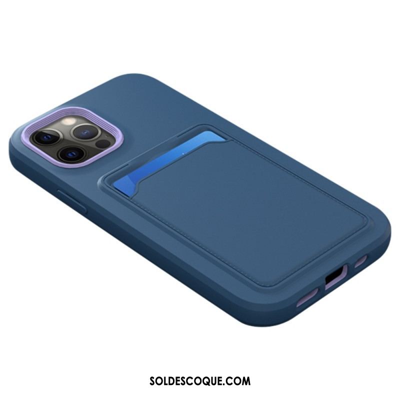 Coque iPhone 14 Pro Bicolore Porte Carte