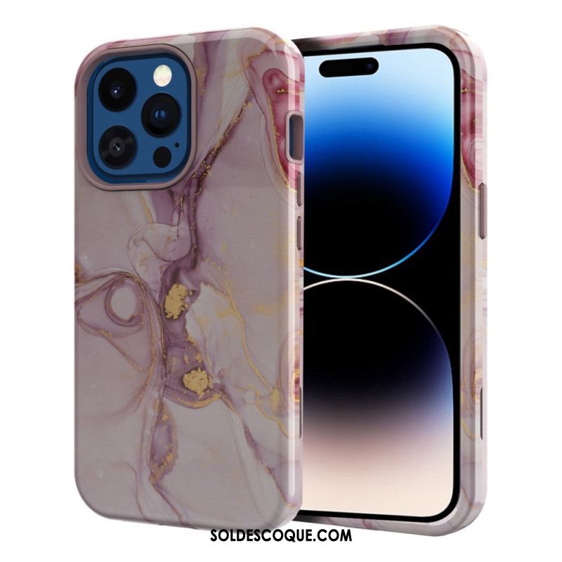 Coque iPhone 14 Pro Fabuleux Marbre