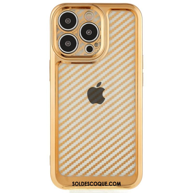 Coque iPhone 14 Pro Fibre Carbone Stylée