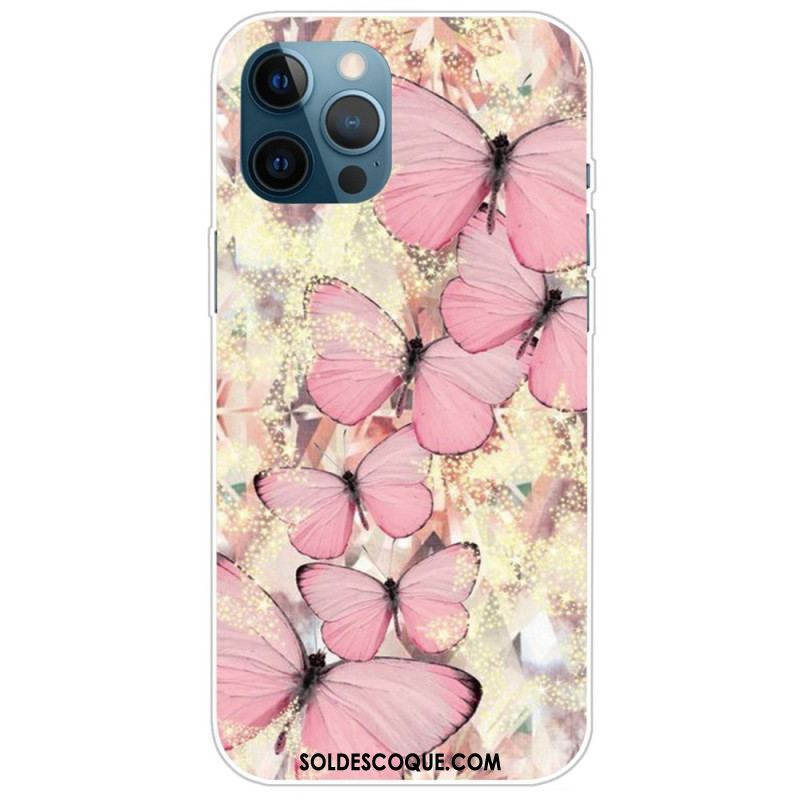 Coque iPhone 14 Pro Max Déclinaisons Papillons