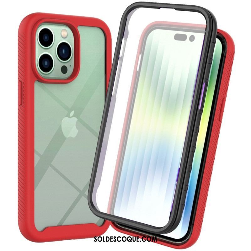 Coque iPhone 14 Pro Max Hybride avec Protecteur pour Écran