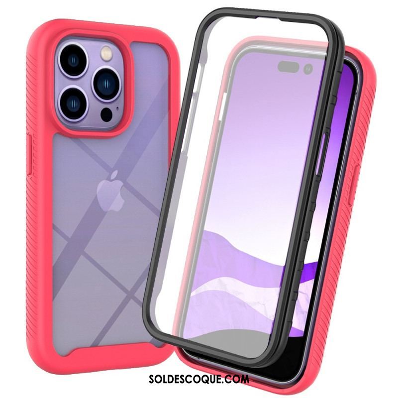 Coque iPhone 14 Pro Max Hybride avec Protecteur pour Écran