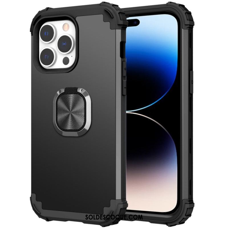 Coque iPhone 14 Pro Max Renforcée avec Anneau-Support