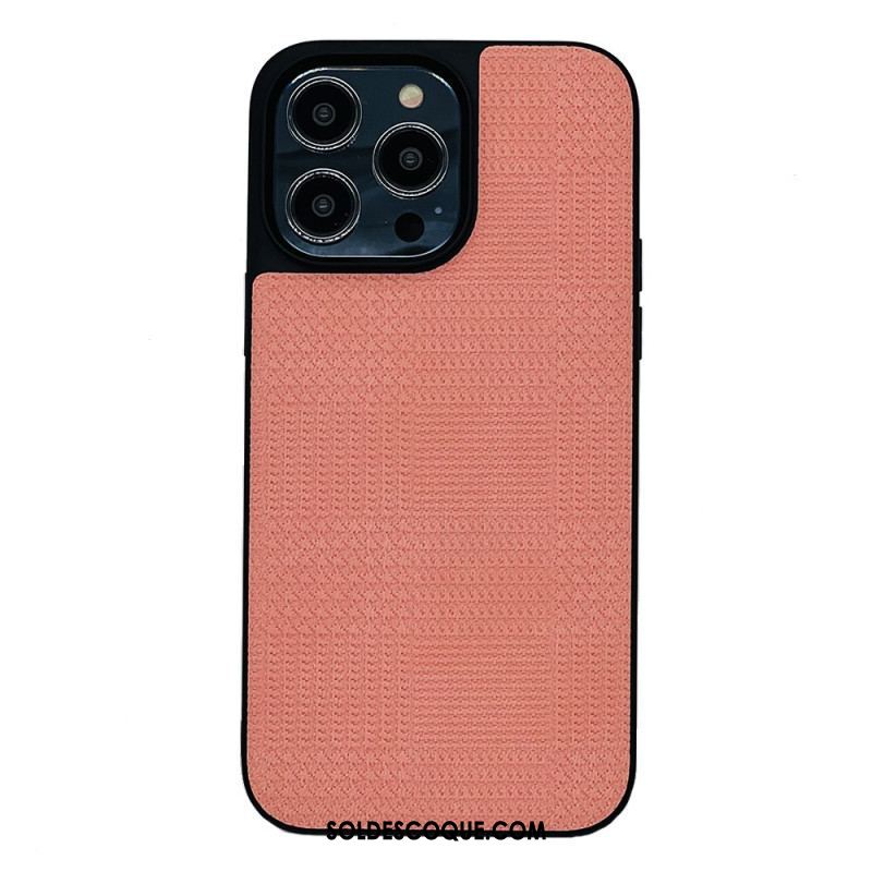 Coque iPhone 14 Pro Max Simili Cuir Croisé