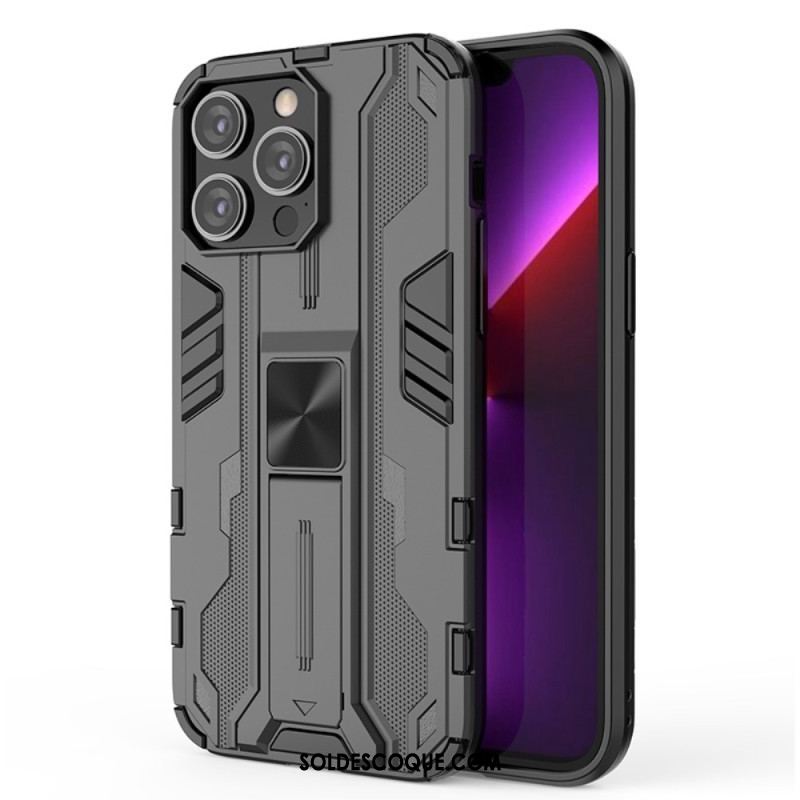 Coque iPhone 14 Pro Max Support Amovible Vertical et Horizontal