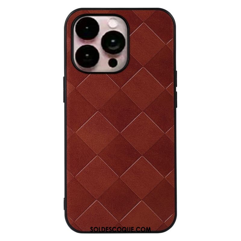 Coque iPhone 14 Pro Max Texture Tissée