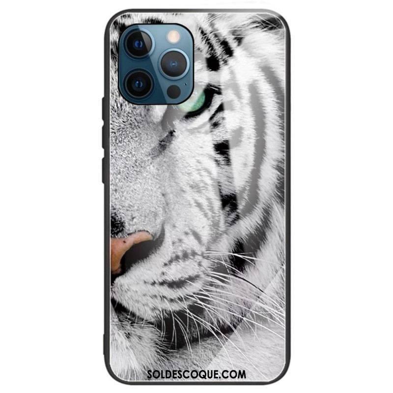 Coque iPhone 14 Pro Max Verre Trempé Tigre