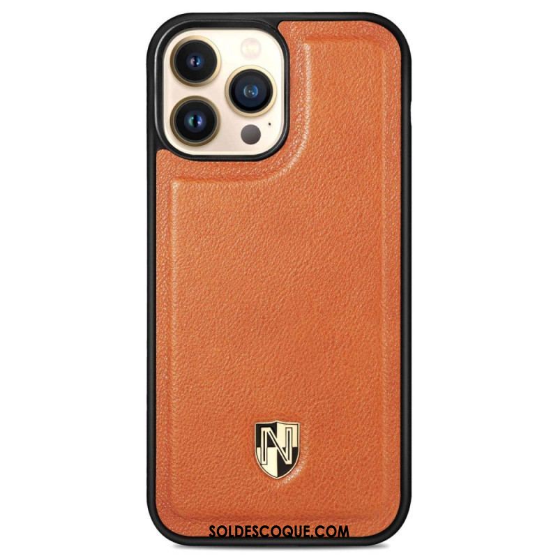 Coque iPhone 14 Pro Max Véritable Cuir CASENEO