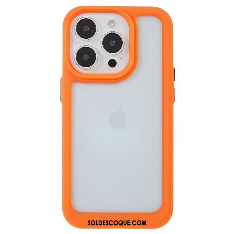 Coque iPhone 14 Pro Rebords Silicone