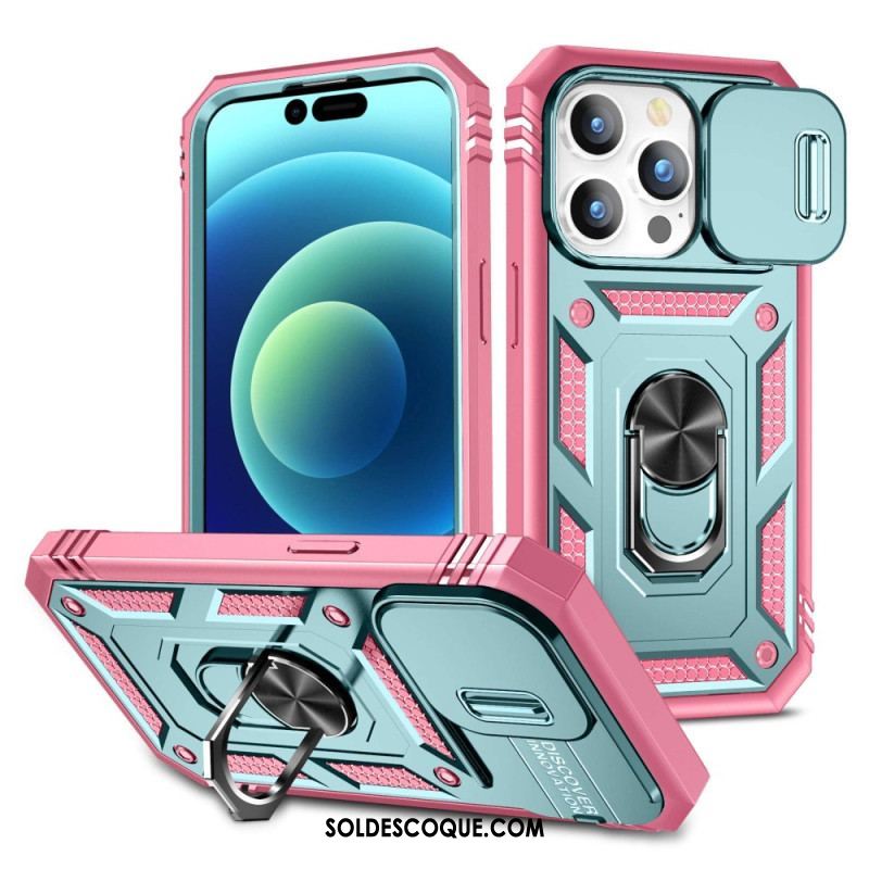 Coque iPhone 14 Pro Ultra Résistante Multi-Fonctionnelle Bicolore