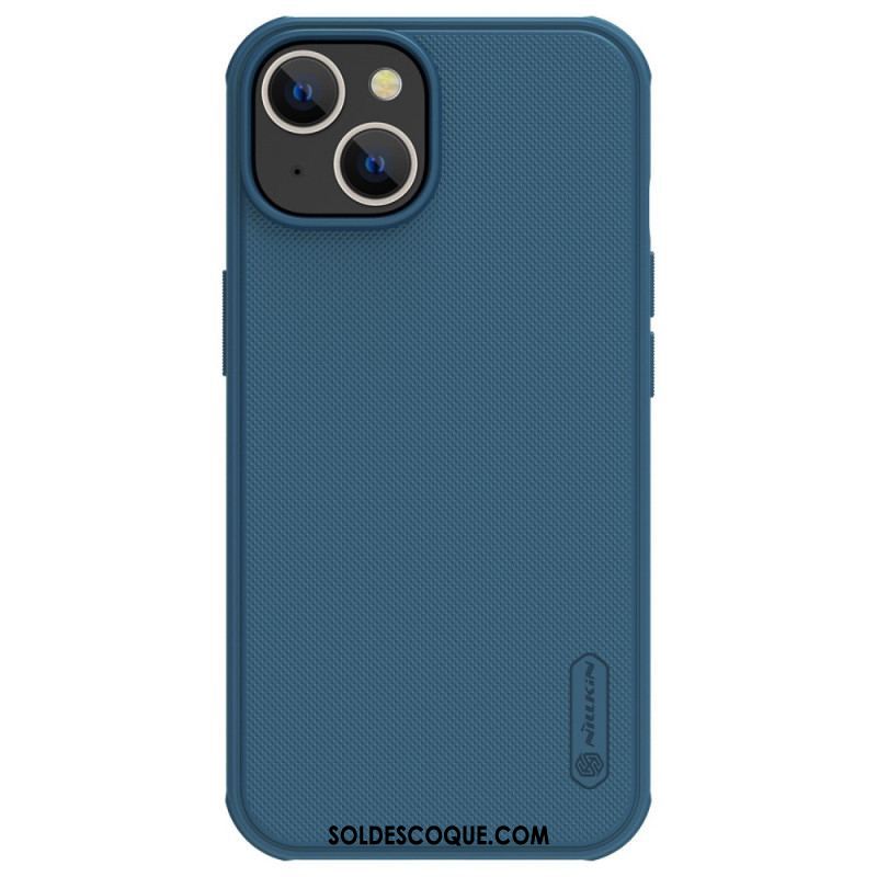 Coque iPhone 14 Rigide Givré Nillkin