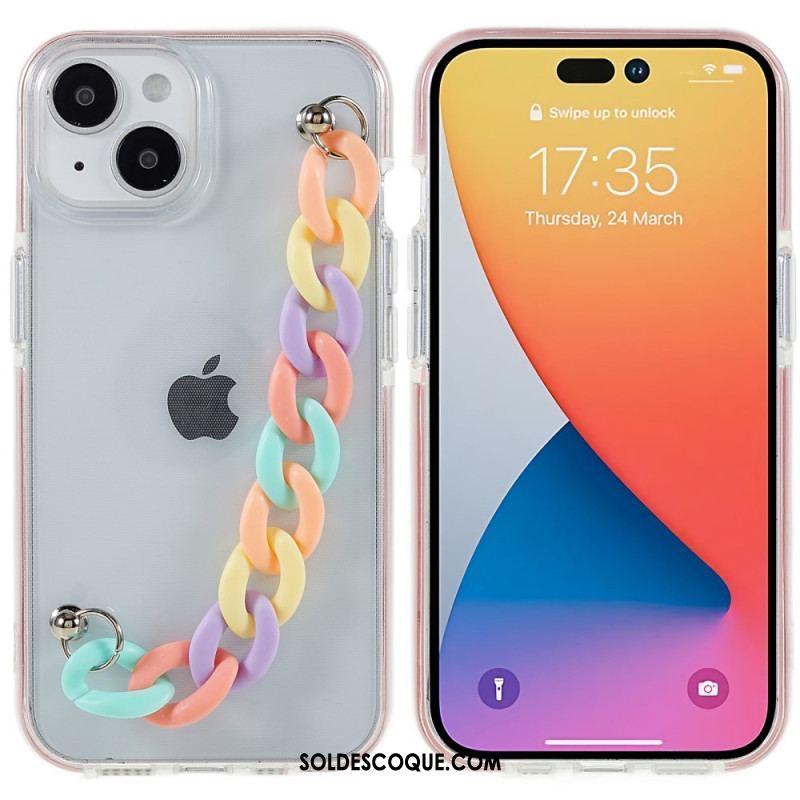 Coque iPhone 14 Silicone Bracelet