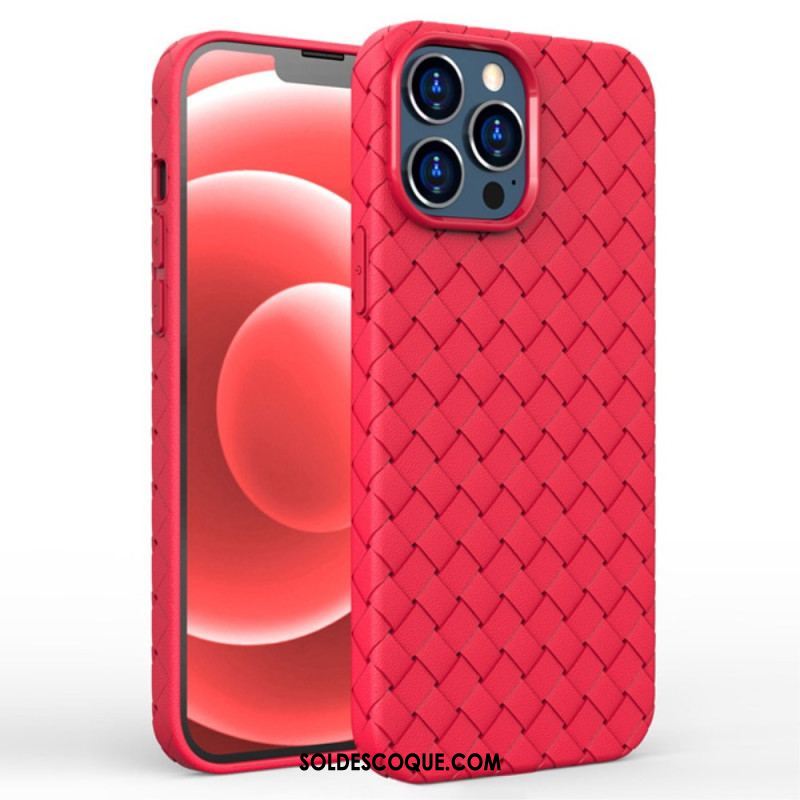 Coque iPhone 14 Tissée