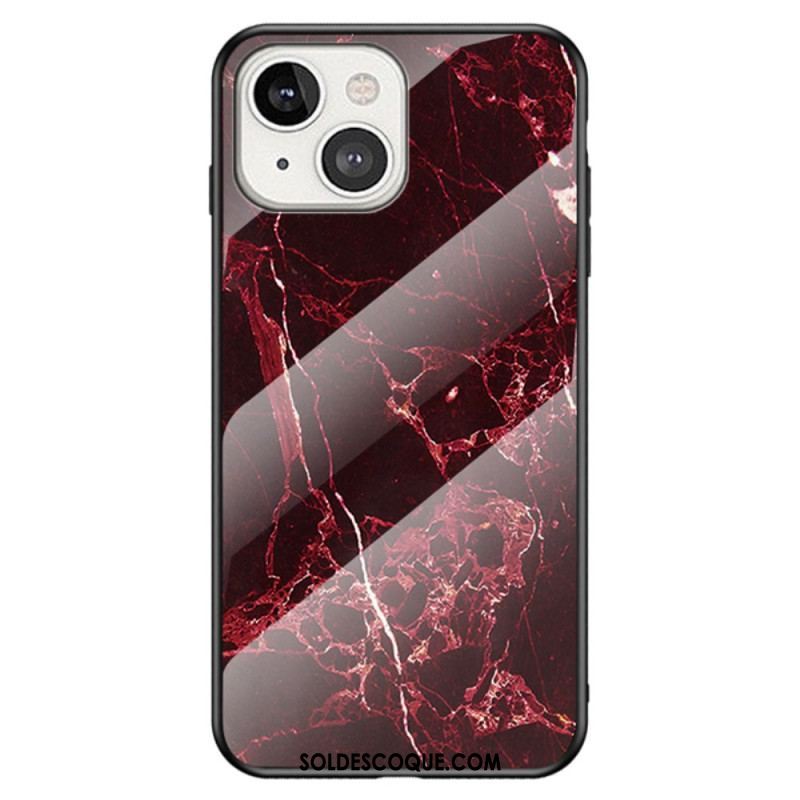 Coque iPhone 14 Verre Trempé Marbre