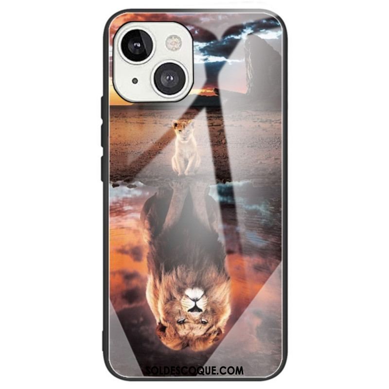 Coque iPhone 14 Verre Trempé Rêve de Chaton