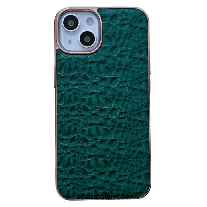 Coque iPhone 14 Véritable Cuir